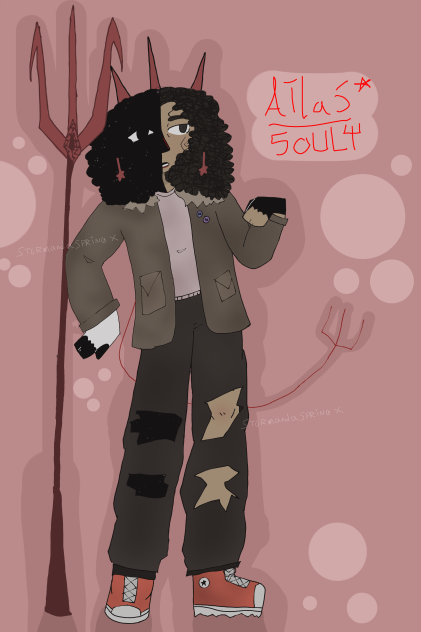 lazy soul full body sketch