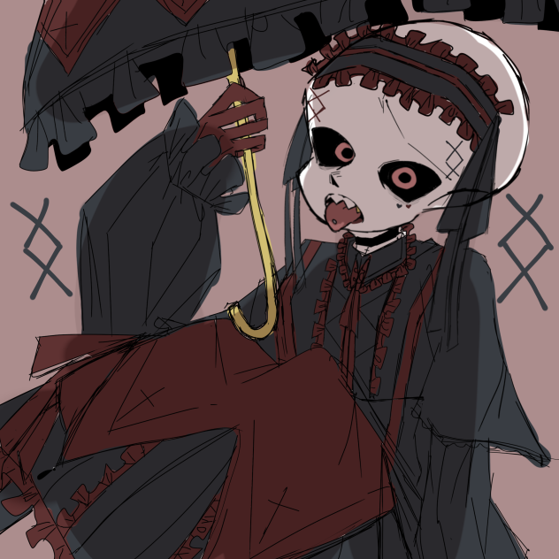 ゴスロリ可愛い―!!❤🖤
