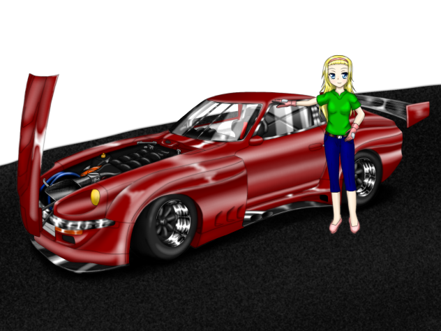 S30Z ＋ キャラクター  新しいツール面白いw