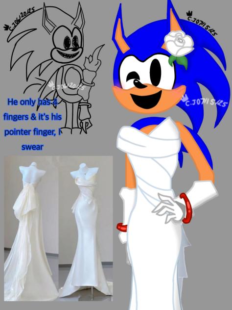 Rewrite in a dress with a doodle