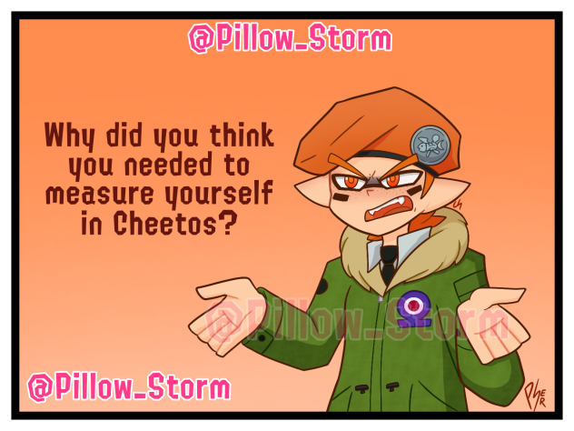 Splatoon Manga Skit - Army about Cheetos