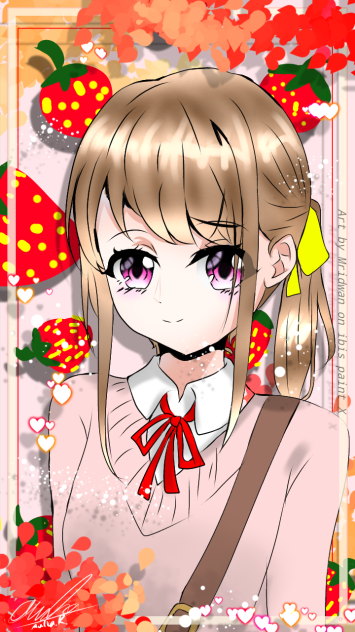 Strawberry cute q(❂‿❂)p