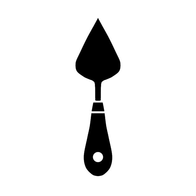 Palette knife icon