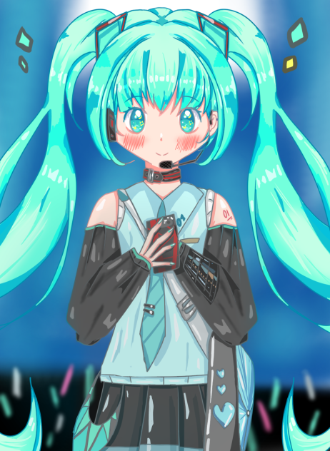 When Hatsune Miku was little