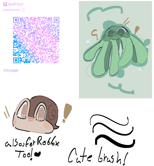 Cute silly brush!! 🪶