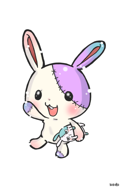 ゾンビなうさぎ ちいかわ 仮装たのしい～！マスコット（ゾンビなうさぎ） | ちい