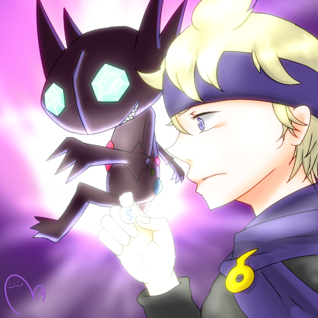 マツバとヤミラミ