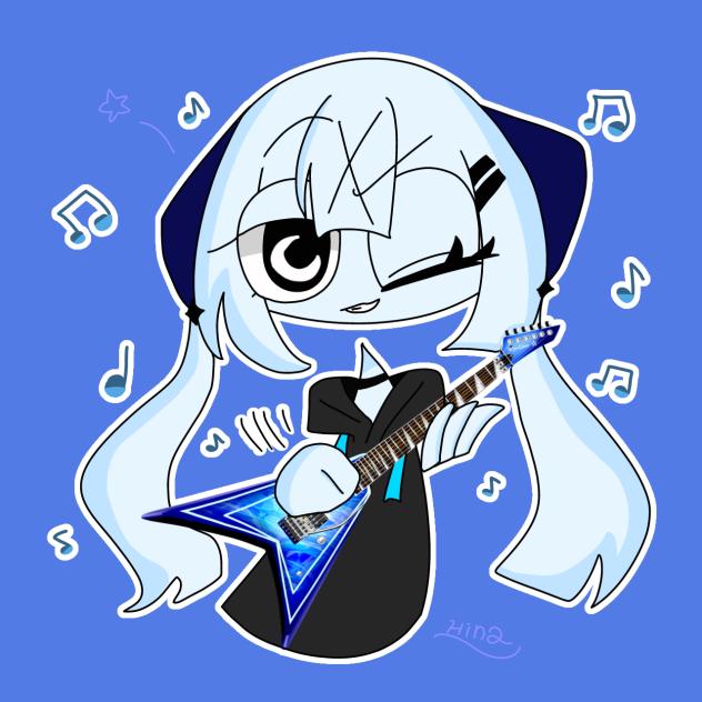 エレキギター弾いてる自分
