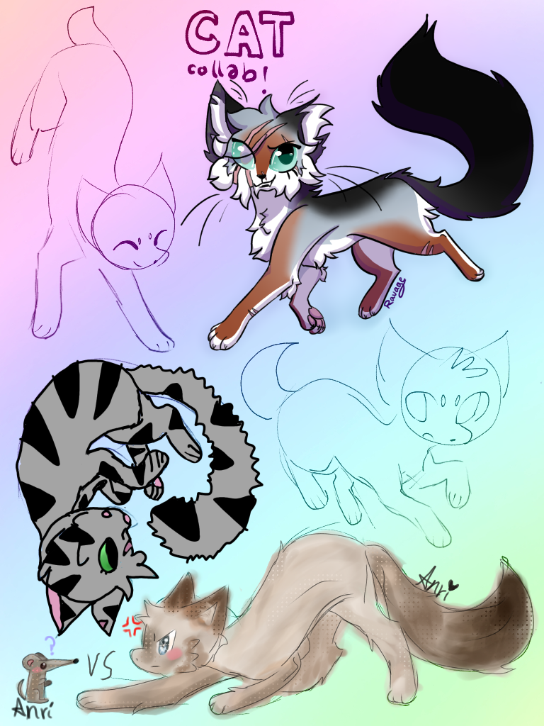 cats collab - ibisPaint
