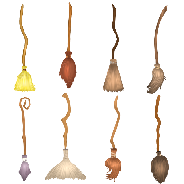 magic brooms set