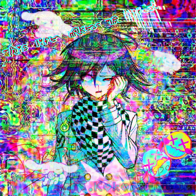 ✿.Kokichi Ouma [glitchcore edit]