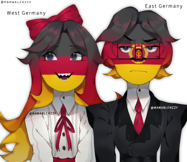 West & East - Countryhumans