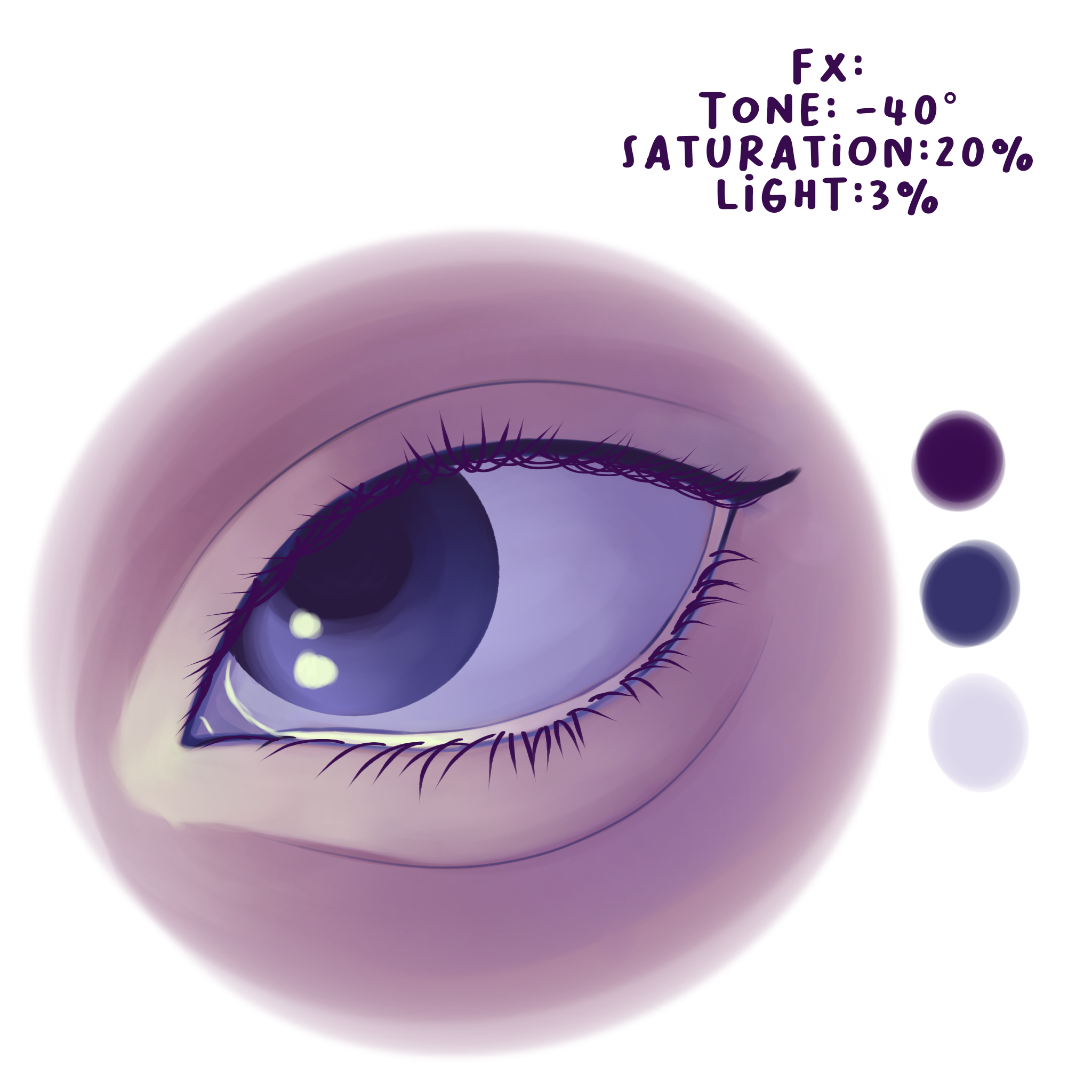 Eye rendering II - ibisPaint