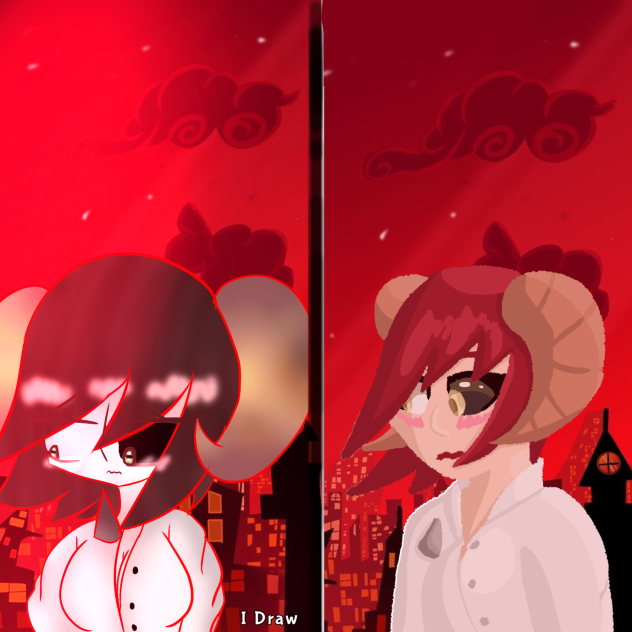 I draw you draw w Kokichi Young