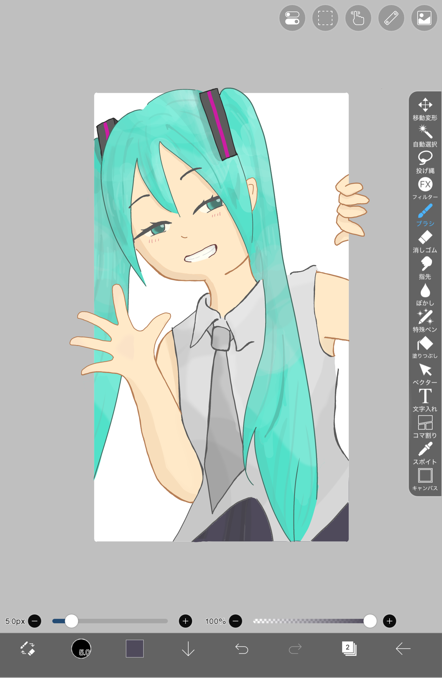 Miku - ibisPaint