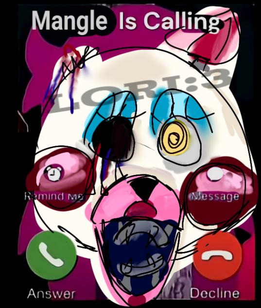 mangle is calling...