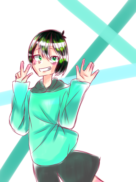 柊真君描きました！