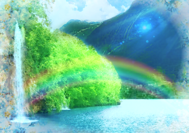 postcard background