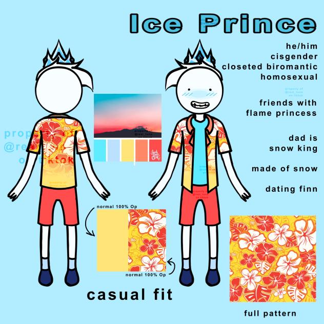 ICE PRINCE CHARACTER SHEET