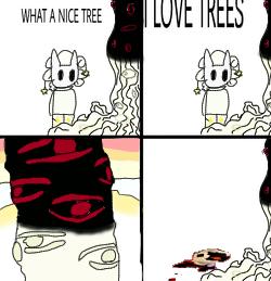 what a nice tree. I lov- [LORE]