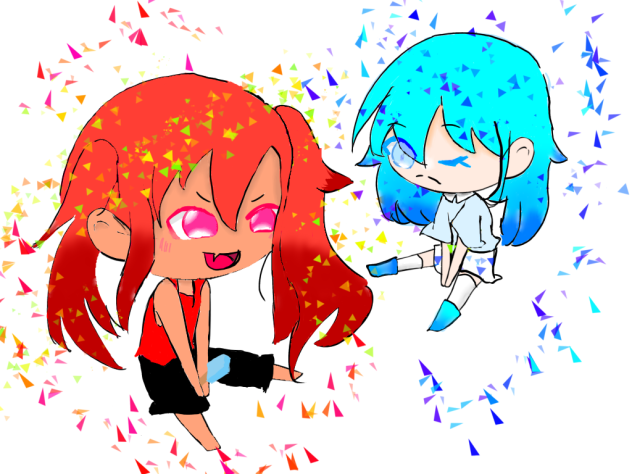 クールっ子と元気っ子