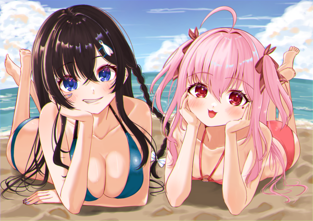 依頼イラスト「水着」