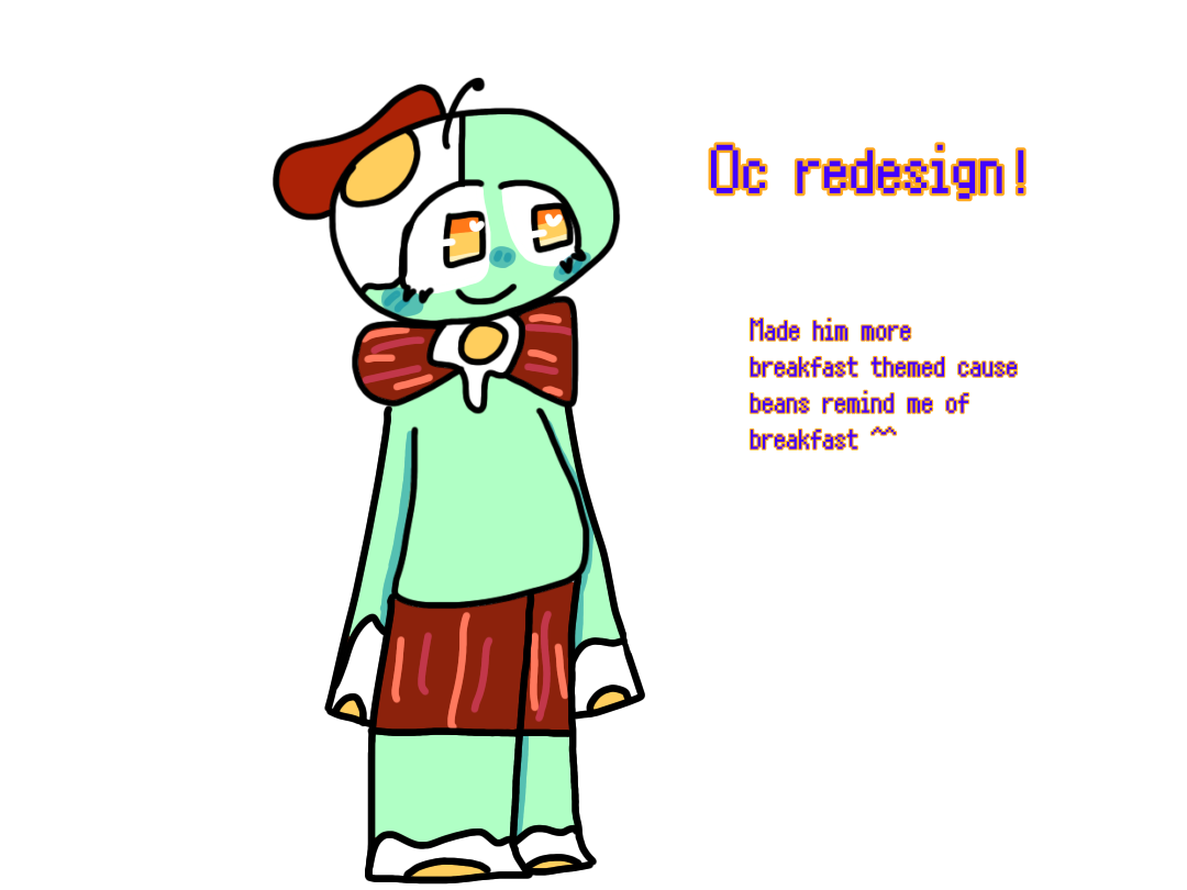 Redesign of bean - ibisPaint