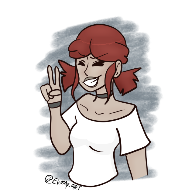 Little drawing of someone's oc
