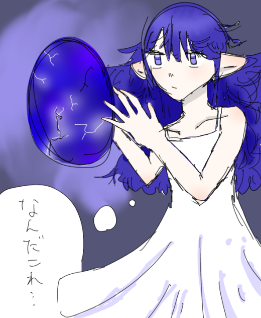 頑張ったラフ　多分完成しない