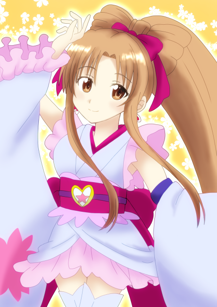 アスナ×キュアフォーチュン あんみつこまち