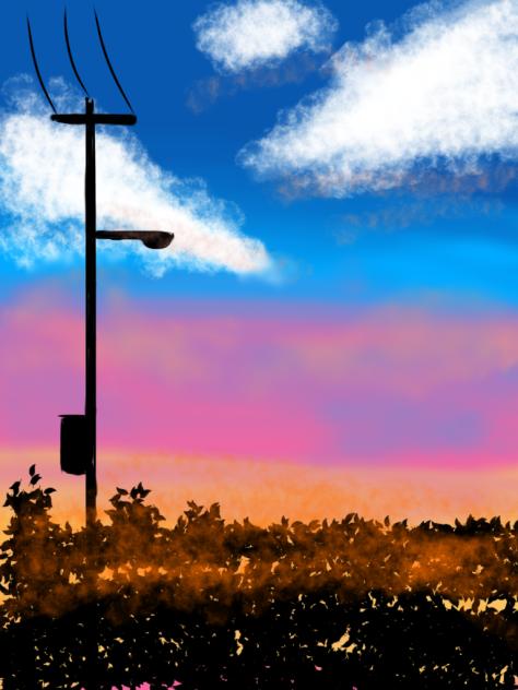 sunset - ibisPaint