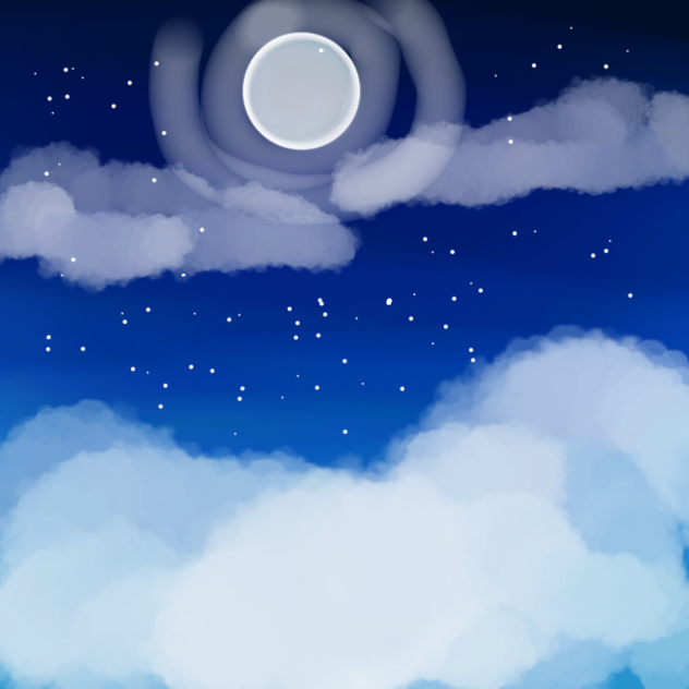 きれいな夜空 🌌