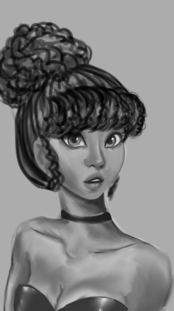 attemp to draw in greyscale