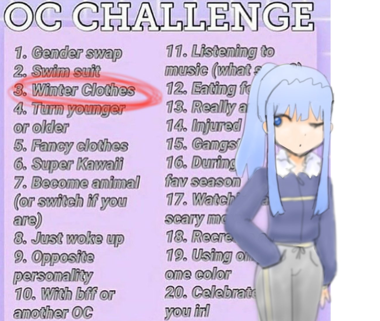 Oc challenge day 3 - ibisPaint