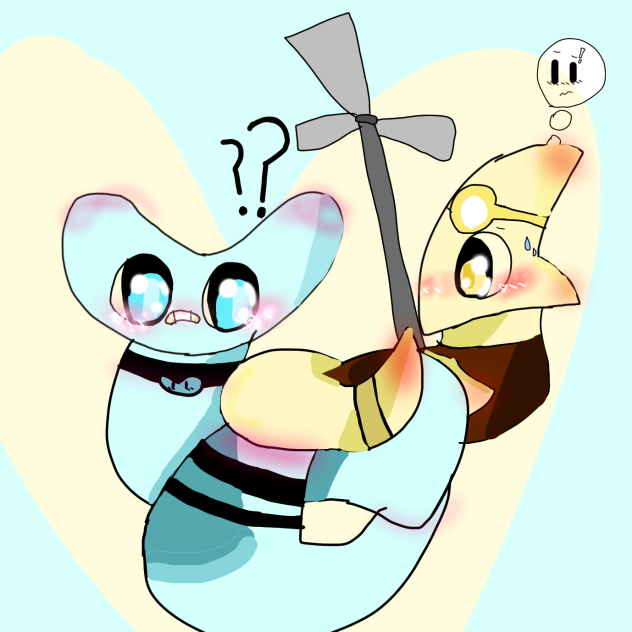 Cyan x yellow! 💛🩵