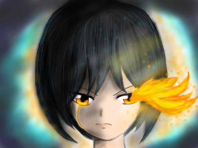 Burning up - ibisPaint