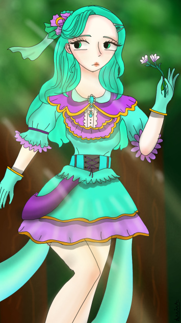 Nini in the forest