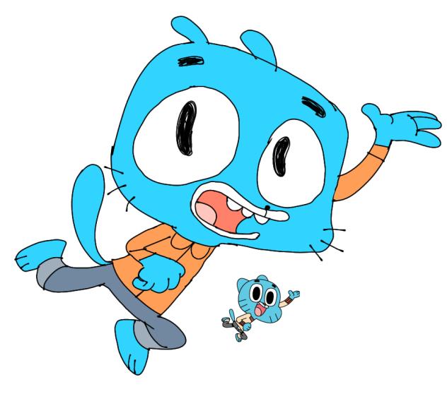 gumball redraw in pilot style