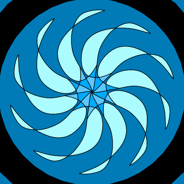 Spiral Flower - ibisPaint
