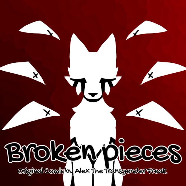 Broken pieces comic icon