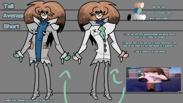 Delilah Keen redesign(s)