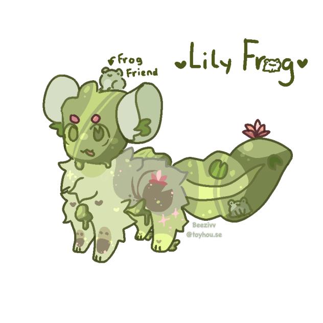 Lily frog