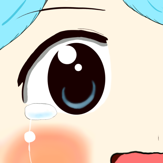 泣いてる女の子
