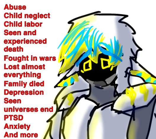 All my ocs trauma and ect.pt.1