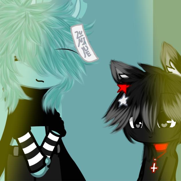 editing  my gacha oc with pebble