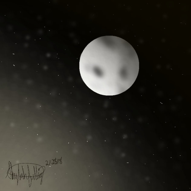 The Moon - ibisPaint