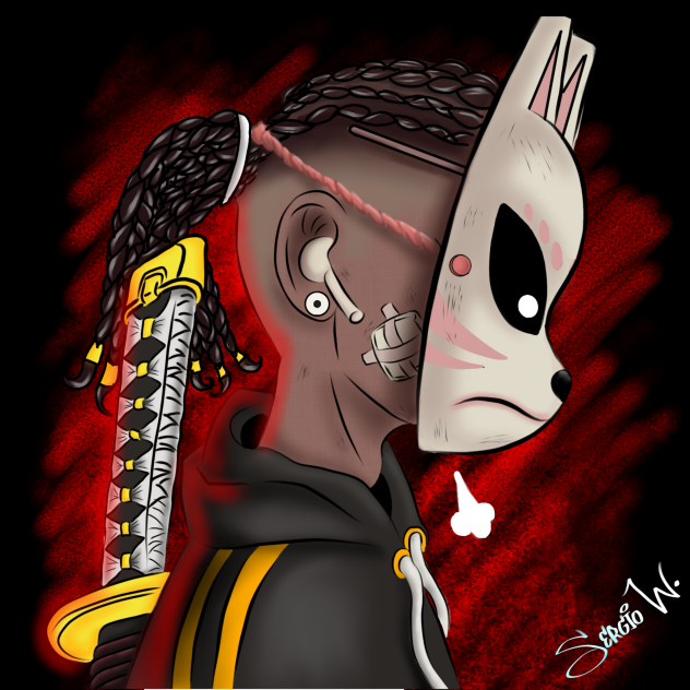 Samurai  Afro