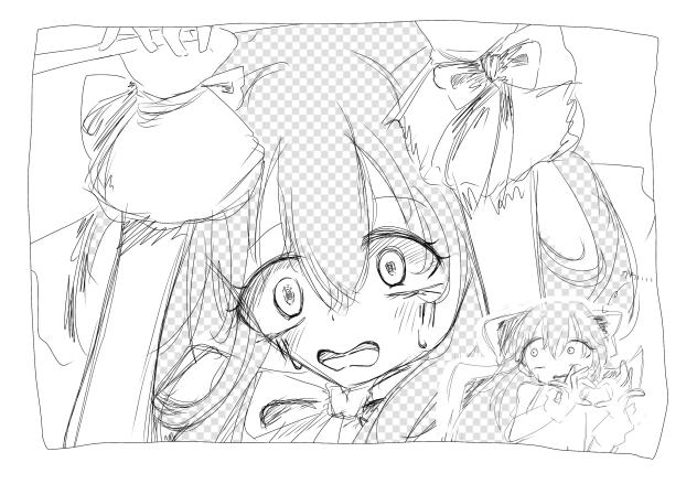 透明になってしまいました！