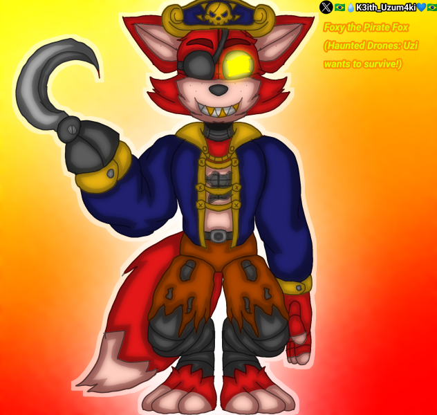 Foxy the Pirate Fox - Haunted Drones