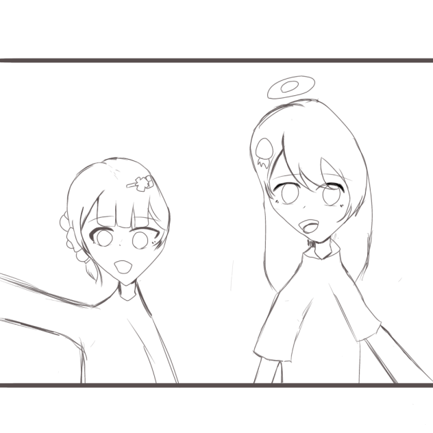 線画ーーーー